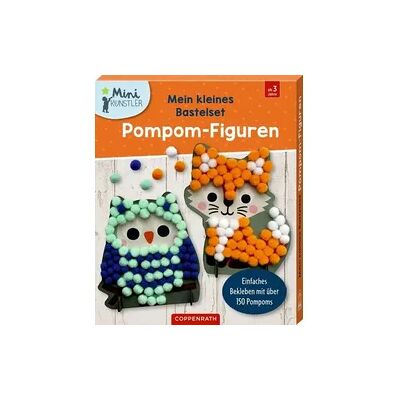 Coppenrath Verlag Mein kleines Bastelset: Pompom-Figuren Coppenrath Verlag Mein kleines Bastelset: Pompom-Figuren