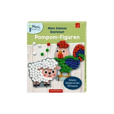 Coppenrath Verlag Mein kleines Bastelset: Pompom-Figuren Coppenrath Verlag Mein kleines Bastelset: Pompom-Figuren