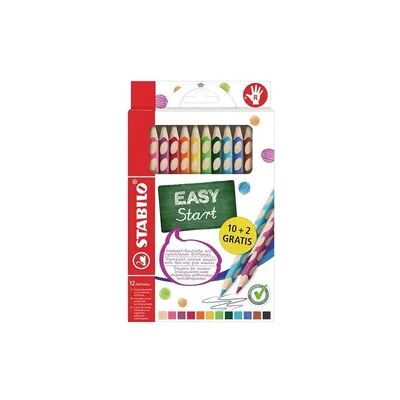 STABILO Buntstifte EASYcolors R 10+2 Stück Kartonetui STABILO Buntstifte EASYcolors R 10+2 Stück Kartonetui