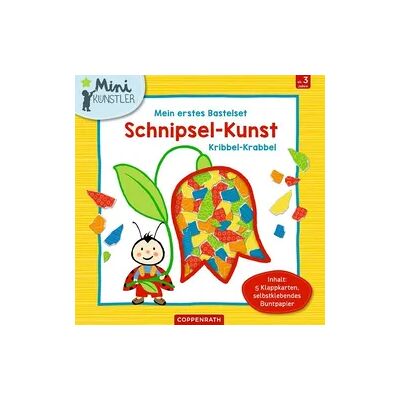 Coppenrath Verlag Mein erstes Bastelset: Schnipsel-Kunst Kribbel-Krabbel Coppenrath Verlag Mein erstes Bastelset: Schnipsel-Kunst Kribbel-Krabbel