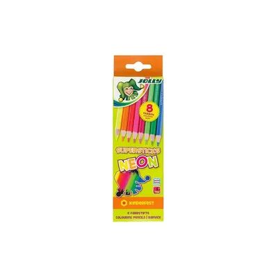 JOLLY Superstick Neon Pastellkreiden - Kindersicher, Langlebig, Hergestellt in Österreich JOLLY Superstick Neon Pastellkreiden - Kindersicher, Langlebig, Hergestellt in Österreich