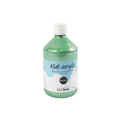 Creativ Company Acrylfarbe Metallic, Metallic, Hellgrün, 500 ml/ 1 Fl. Creativ Company Acrylfarbe Metallic, Metallic, Hellgrün, 500 ml/ 1 Fl.