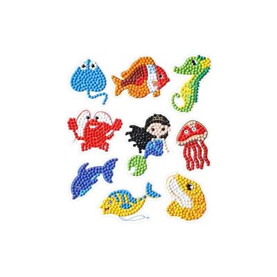 PRACHT Diamond Painting Meeresbewohner 4,5cm 9 Stück PRACHT Diamond Painting Meeresbewohner 4,5cm 9 Stück