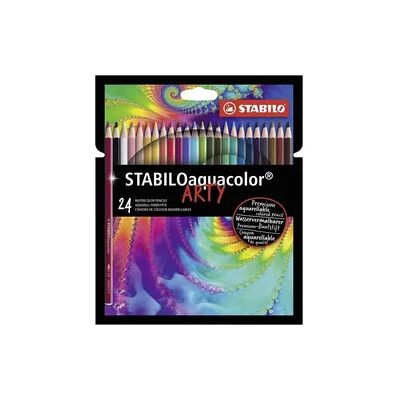STABILO aquacolor Art Buntstifte - 24 Stück STABILO aquacolor Art Buntstifte - 24 Stück
