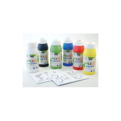 KREUL MUCKI Power Pack Fingerfarben - Fingerfarben KREUL MUCKI Power Pack Fingerfarben - Fingerfarben