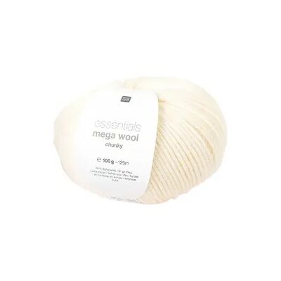 Rico Design Essentials Mega Wool Chunky Creme, 100 g Rico Design Essentials Mega Wool Chunky Creme, 100 g