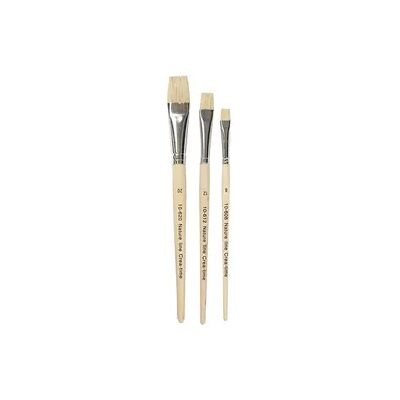 Creativ Company Nature Line Pinsel, Nr. 8+12+20, L 18,5-20,5 cm, B 10-20 mm, Flach, 3 Stk Creativ Company Nature Line Pinsel, Nr. 8+12+20, L 18,5-20,5 cm, B 10-20 mm, Flach, 3 Stk