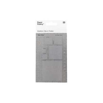 Rico Design Schablone, Bullet Diary, Quadrat Rico Design Schablone, Bullet Diary, Quadrat