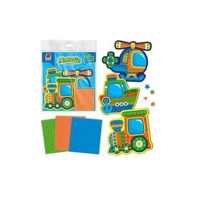 Kreativ-Set Roter Käfer Soft-Mosaik Verkehr RK8010-10 Kreativ-Set Roter Käfer Soft-Mosaik Verkehr RK8010-10