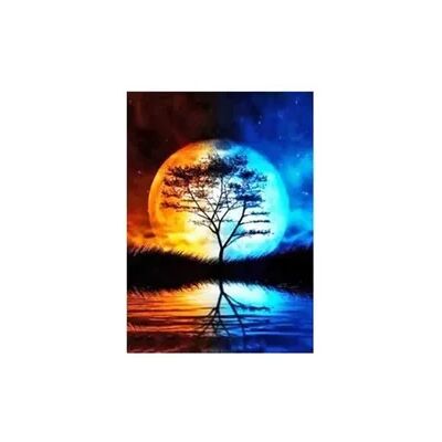 PRACHT Diamond Painting Vollmondnacht 40x30cm PRACHT Diamond Painting Vollmondnacht 40x30cm