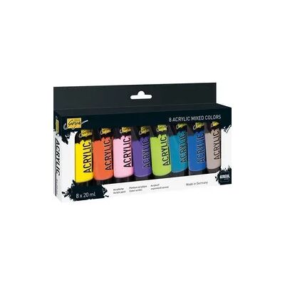 KREUL Acrylfarben SOLO Goya Mixed Colors 8x20ml KREUL Acrylfarben SOLO Goya Mixed Colors 8x20ml