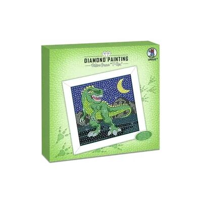 Ganzjahr Kinderbastel-Sets - Diamond Painting Picture Frame T-Rex Ganzjahr Kinderbastel-Sets - Diamond Painting Picture Frame T-Rex