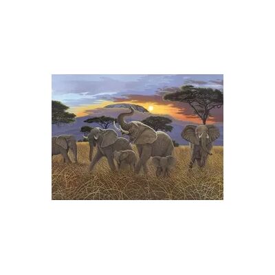 PRACHT Malen nach Zahlen Junior Elefant 40x32,5cm PRACHT Malen nach Zahlen Junior Elefant 40x32,5cm