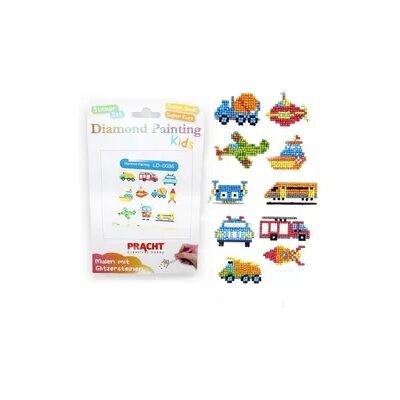PRACHT Diamond Painting Sticker Fahrzeuge 4,5cm 10 Stück PRACHT Diamond Painting Sticker Fahrzeuge 4,5cm 10 Stück