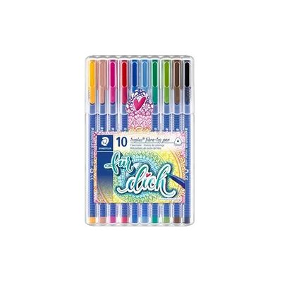 Staedtler STADTLER Fasermaler triplus® color Dreikantiger Fasermaler Staedtler STADTLER Fasermaler triplus® color Dreikantiger Fasermaler