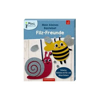 Coppenrath Verlag Mein kleines Bastelset: Filz-Freunde Coppenrath Verlag Mein kleines Bastelset: Filz-Freunde