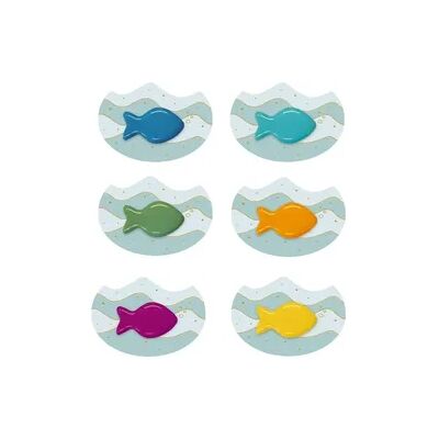 Coppenrath Verlag Bunte Regenbogen-Fische (Kunstharz), sort. Coppenrath Verlag Bunte Regenbogen-Fische (Kunstharz), sort.