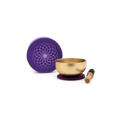 Klangschalen-Center GmbH Geschmiedete Klangschale mit einem warmen lang anhaltenden Klang. Verpackt ist die Schale in einer farbenfrohen Geschenk-Box in Lila aus handgeschöpftem nepalesischen Naturpapier mit Aufdruck und Klangschalen-Center GmbH Geschmiedete Klangschale mit einem warmen lang anhaltenden Klang. Verpackt ist die Schale in einer farbenfrohen Geschenk-Box in Lila aus handgeschöpftem nepalesischen Naturpapier mit Aufdruck und