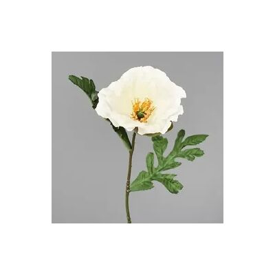 DPI Kunstblume Mohn weiß 37cm DPI Kunstblume Mohn weiß 37cm