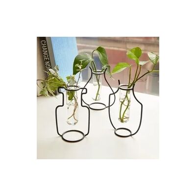 KIKKERLAND DESIGN - BottleIronSoliflore - Flaschenförmiger Eisen-Vase - Soliflore Vase - Vase KIKKERLAND DESIGN - BottleIronSoliflore - Flaschenförmiger Eisen-Vase - Soliflore Vase - Vase