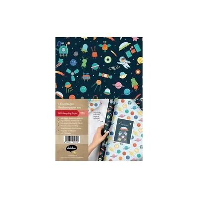 Dabelino Geschenkpapier-Set für Kinder: Weltall (Astronauten/ Raketen/ Weltraum) Dabelino Geschenkpapier-Set für Kinder: Weltall (Astronauten/ Raketen/ Weltraum)
