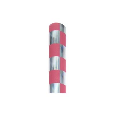 Rico Design Geschenkpapier Schachbrett, Neon Pink/Silber, MIX, 70cm x 2m, 80 gsm ungestrichenes Papier Rico Design Geschenkpapier Schachbrett, Neon Pink/Silber, MIX, 70cm x 2m, 80 gsm ungestrichenes Papier