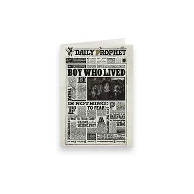 MinaLima Der TagesprophetTM: "Boy Who Lived" Karte MinaLima Der TagesprophetTM: "Boy Who Lived" Karte