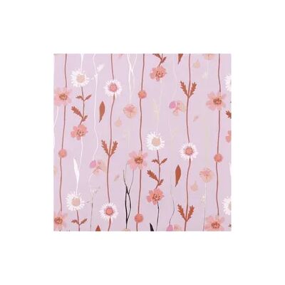 Rico Design Geschenkpapier Blumenranken, flieder, Rico Design Geschenkpapier Blumenranken, flieder,