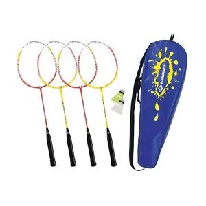 Mts Sportartikel Schildkröt 970909 - Federball Set 4-Player (4 Schläger, 2 Federbälle, Nylon-Tasche) Mts Sportartikel Schildkröt 970909 - Federball Set 4-Player (4 Schläger, 2 Federbälle, Nylon-Tasche)