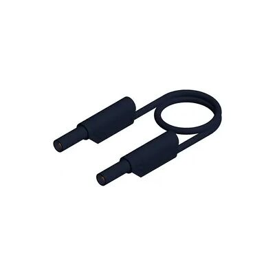 Hirschmann Test & Measurement MLS WS 25/1 sw Sicherheits-Messleitung Lamellenstecker 4 mm Lamellenstecker 4 mm 25.00 cm Schwarz 1 St. Hirschmann Test & Measurement MLS WS 25/1 sw Sicherheits-Messleitung Lamellenstecker 4 mm Lamellenstecker 4 mm 25.00 cm Schwarz 1 St.