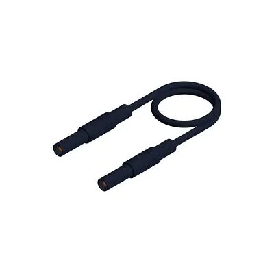 Hirschmann Test & Measurement MLS GG 100/2,5 sw Sicherheits-Messleitung Lamellenstecker 4 mm Lamellenstecker 4 mm 1.00 m Schwarz 1 St. Hirschmann Test & Measurement MLS GG 100/2,5 sw Sicherheits-Messleitung Lamellenstecker 4 mm Lamellenstecker 4 mm 1.00 m Schwarz 1 St.