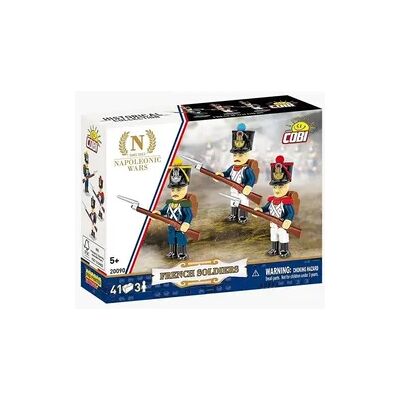 COBI Napoleonic Wars 20090 - French Soldiers, 3 Figures Set, 41+3 Klemmbausteine COBI Napoleonic Wars 20090 - French Soldiers, 3 Figures Set, 41+3 Klemmbausteine