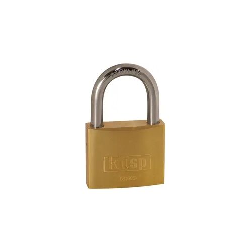 KASP K12050SD Vorhängeschloss 50mm Goldgelb Schlüsselschloss