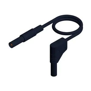 Hirschmann Test & Measurement MLS WG 100/1 sw Sicherheits-Messleitung Lamellenstecker 4 mm Lamellenstecker 4 mm 1.00 m Schwarz 1 St. Hirschmann Test & Measurement MLS WG 100/1 sw Sicherheits-Messleitung Lamellenstecker 4 mm Lamellenstecker 4 mm 1.00 m Schwarz 1 St.