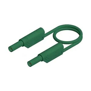 Hirschmann Test & Measurement MLS WS 100/1 gn Sicherheits-Messleitung Lamellenstecker 4 mm Lamellenstecker 4 mm 1.00 m Grün 1 St. Hirschmann Test & Measurement MLS WS 100/1 gn Sicherheits-Messleitung Lamellenstecker 4 mm Lamellenstecker 4 mm 1.00 m Grün 1 St.