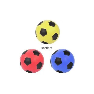 Idena Softball gelb rot blau Ø12cm 3fach sortiert Idena Softball gelb rot blau Ø12cm 3fach sortiert