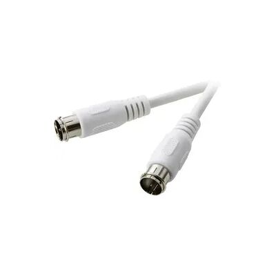 SpeaKa Professional 10m Weiß Satellit F-Quick Stecker Kabel - Satellit Kabel SpeaKa Professional 10m Weiß Satellit F-Quick Stecker Kabel - Satellit Kabel
