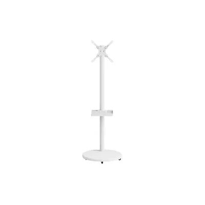 Reflecta TV Stand 43P-2020T weiß TV-Standfuß 43,2 cm (17") - 109,2 cm (43") Neigbar, Schwenkbar, Rotierbar, Höhenverstellbar Geräteablage Reflecta TV Stand 43P-2020T weiß TV-Standfuß 43,2 cm (17") - 109,2 cm (43") Neigbar, Schwenkbar, Rotierbar, Höhenverstellbar Geräteablage