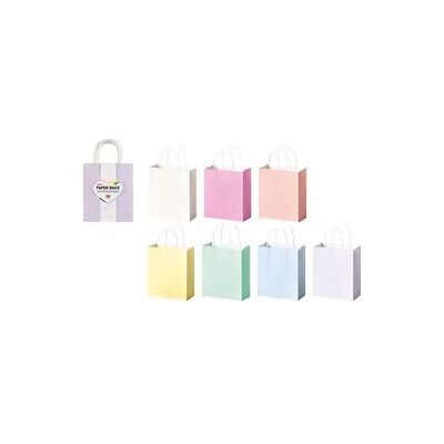 Folia Tragetasche PASTEL 18x8x21cm Folia Tragetasche PASTEL 18x8x21cm