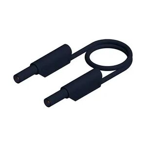 Hirschmann Test & Measurement MLS WS 100/1 sw Sicherheits-Messleitung Lamellenstecker 4 mm Lamellenstecker 4 mm 1.00 m Schwarz 1 St. Hirschmann Test & Measurement MLS WS 100/1 sw Sicherheits-Messleitung Lamellenstecker 4 mm Lamellenstecker 4 mm 1.00 m Schwarz 1 St.
