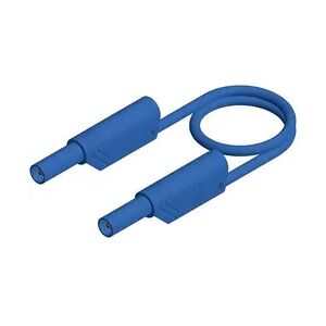Hirschmann Test & Measurement MLS WS 100/1 bl Sicherheits-Messleitung Lamellenstecker 4 mm Lamellenstecker 4 mm 1.00 m Blau 1 St. Hirschmann Test & Measurement MLS WS 100/1 bl Sicherheits-Messleitung Lamellenstecker 4 mm Lamellenstecker 4 mm 1.00 m Blau 1 St.