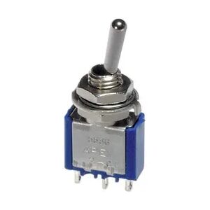 APEM 5539A Metallschalter - Ein/Aus/Ein, 250 V/AC, 3 A APEM 5539A Metallschalter - Ein/Aus/Ein, 250 V/AC, 3 A