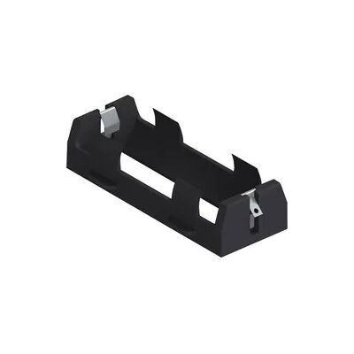 Keystone Electronics 1107 Batteriethalter - 26650, Schwarz, Kompakt Keystone Electronics 1107 Batteriethalter - 26650, Schwarz, Kompakt