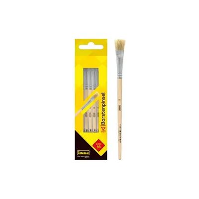 Idena Bundle Borstenpinsel Größe 18, 12er Pack Idena Bundle Borstenpinsel Größe 18, 12er Pack