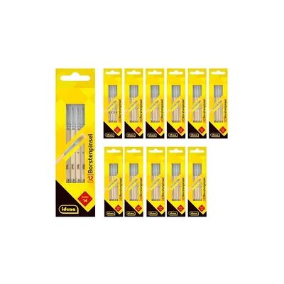 Idena Modell 90099 Natürliche Holzpinsel-Set - Malpinsel Idena Modell 90099 Natürliche Holzpinsel-Set - Malpinsel
