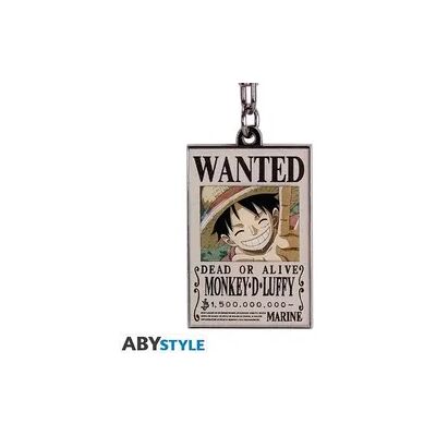Abysse Corp Sas ONE PIECE - Keychain "Wanted Luffy Abysse Corp Sas ONE PIECE - Keychain "Wanted Luffy