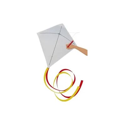 Paul Günther 1242 - Paint Your Kite, Malay-Drachen, Einleiner, Kinderdrachen Paul Günther 1242 - Paint Your Kite, Malay-Drachen, Einleiner, Kinderdrachen