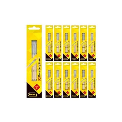 Idena Bundle Borstenpinsel Größe 8, 12er Pack Idena Bundle Borstenpinsel Größe 8, 12er Pack