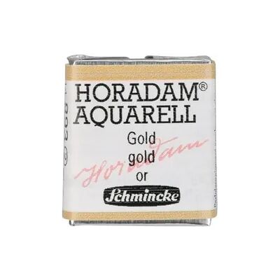 Schmincke - Acquarello Horadam 1/2 Godet 893-Oro - Paint Schmincke - Acquarello Horadam 1/2 Godet 893-Oro - Paint