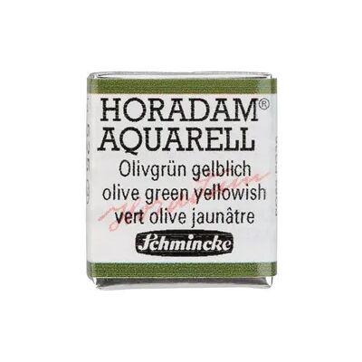 Schmincke Acquarello Horadam - 1/2 Godet - Sr.2 - 525-Verde Oliva - Aquarellfarben Schmincke Acquarello Horadam - 1/2 Godet - Sr.2 - 525-Verde Oliva - Aquarellfarben